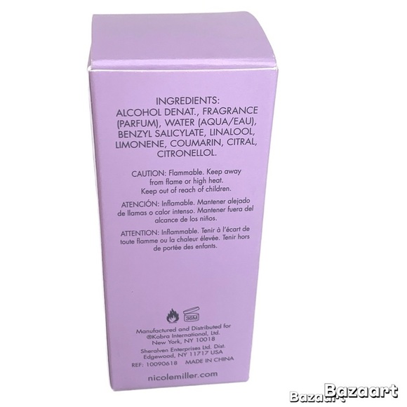 Set Of 3 Nicole Miller New York Eau De Parfum Whimsy,  Charm, Myth 1fl Each - Picture 8 of 11